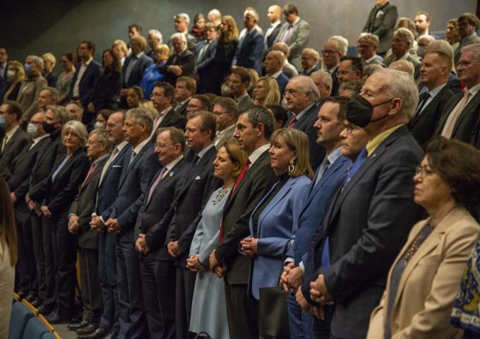 Vue sur les invités conviés à la célébration des 125 ans du LAM