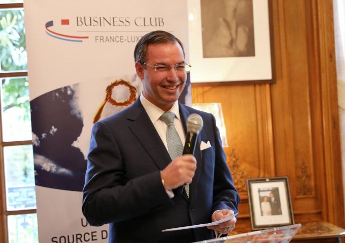 Le Grand-Duc Héritier prononce son discours