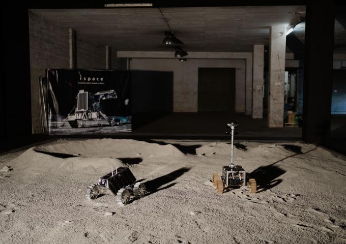 Impression d'un véhicule lunaire