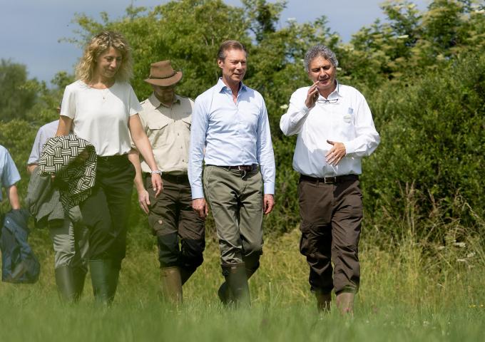 Le Grand-Duc sur le circuit pédestre