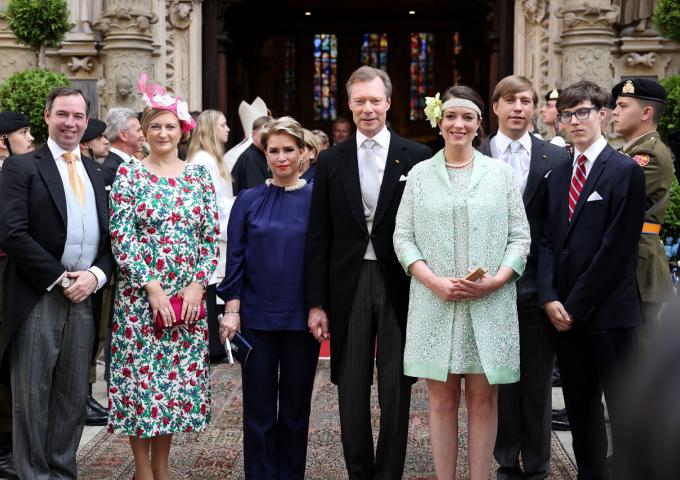 Photo de famille à la sortie du Te Deum