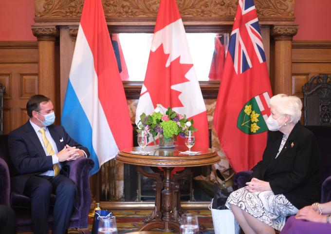 The Prince is attending a DMZ event