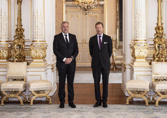 Le Grand-Duc et M. Tom Oberweis