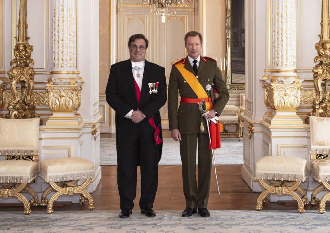 Le Grand-Duc et S.E.M. José María RODRÍGUEZ COSO