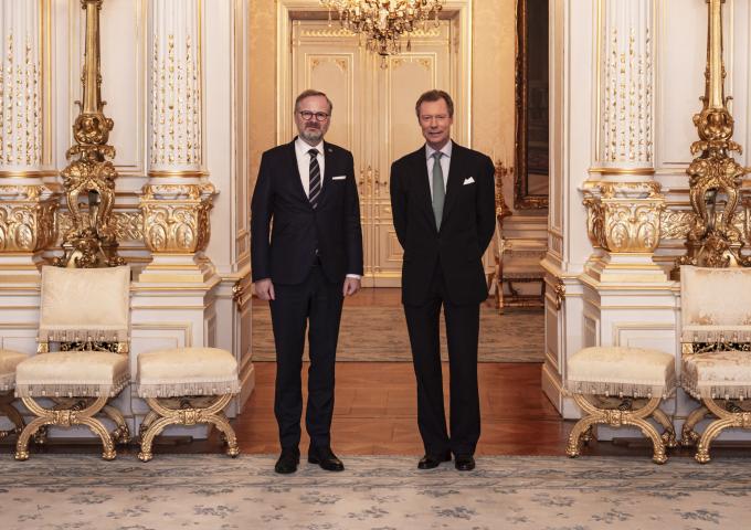 Audience de S.E.M. Petr Fiala, Premier ministre de la République tchèque