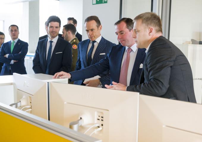 Visite de la Bourse de Luxembourg