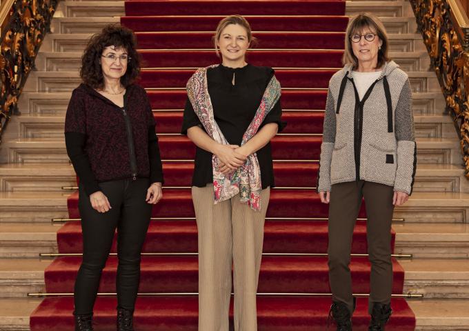 Audience avec des représentants de l'asbl "Blëtz"