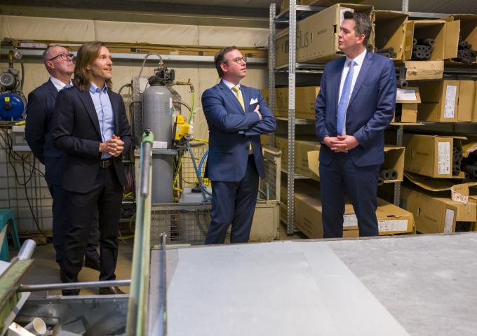 Visite de l'entreprise "GABBANAelcom"