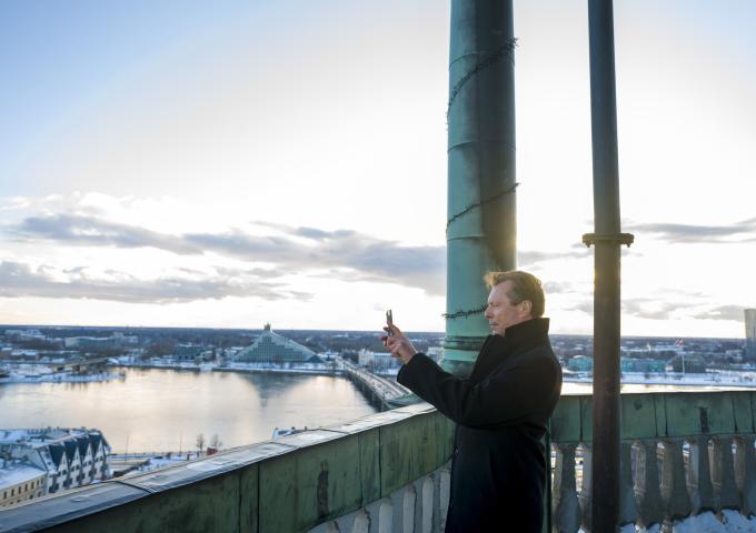 Visite d'État en Lettonie - Arrivée et visite de Riga