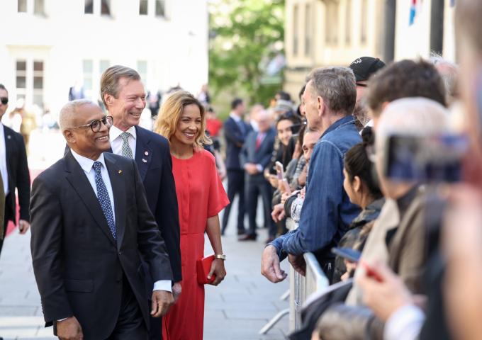 Visite d'État de la République de Cabo Verde au Luxembourg - Cérémonie officielle de départ