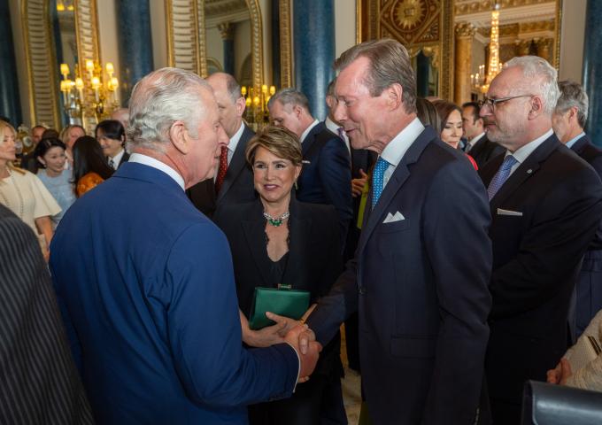 Coronation of King Charles II & Queen Camilla - Reception at Buckingham Palace 