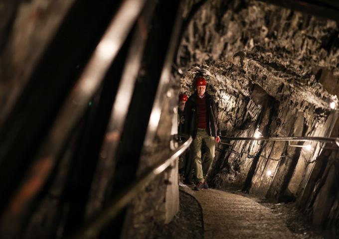 Visite du Musée de l'Ardoise à -42 mètres