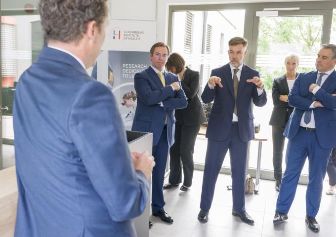 Visite au Centre Luxembourgeois de Recherche Clinique et Translationnelle (LCTR)