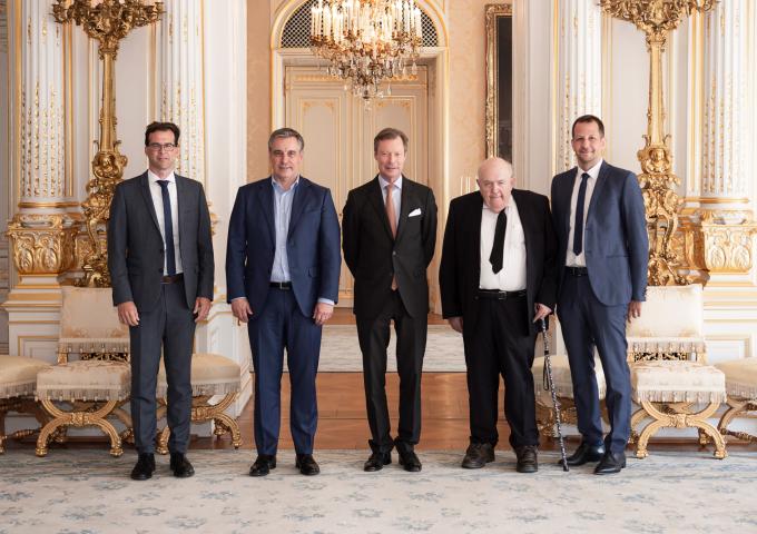 Audience des auteurs du "Lëtzebuerger Sproochatlas 1900"