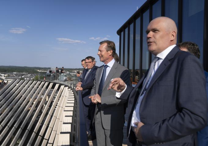 Inauguration du nouveau siège de POST Luxembourg "HELIX"