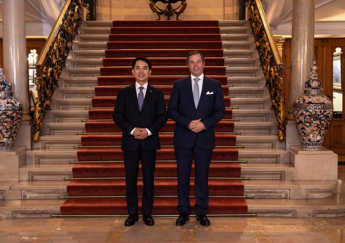 Audience du Ministre Coréen S.E.M. Minshik Park