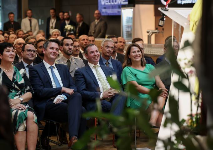 Inauguration du nouveau siège du groupe "LSC Engineering"