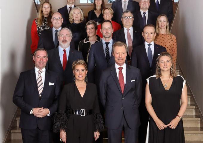 Dîner institutionnel avec les membres du Conseil d'État