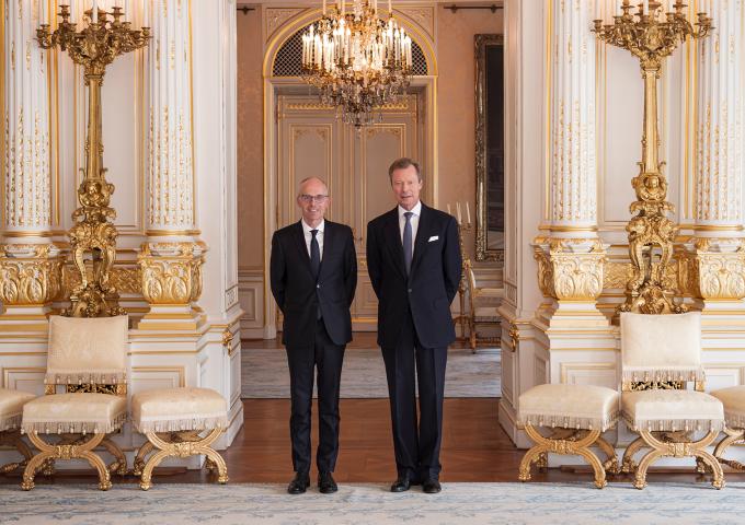 Chamberwalen 2023 - Audienz vum Luc Frieden, Formateur vun der neier Regierung