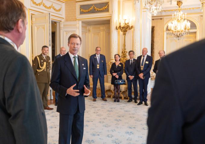 Audience des présidents des Clubs Rotary luxembourgeois