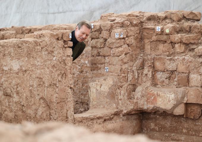 Visite des vestiges de la villa gallo-romaine de Schieren