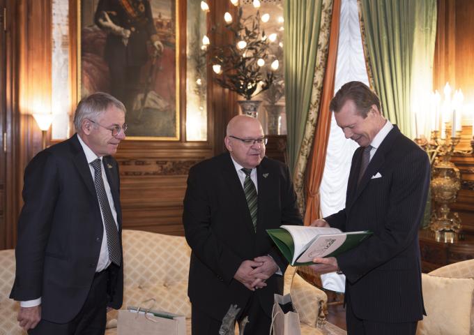 Audience avec le LCGB