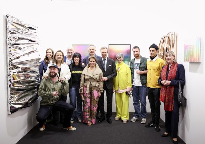 Vernissage de la 9e édition de la "Luxembourg Art Week"