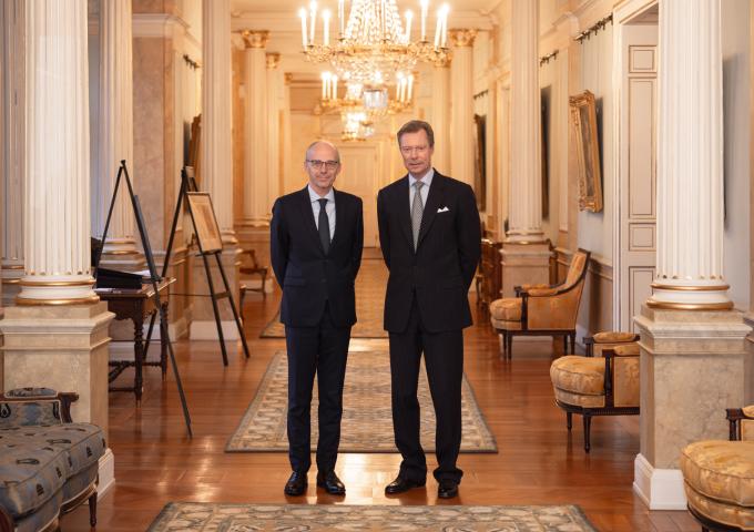 Audience avec Monsieur Luc Frieden, formateur du nouveau gouvernement
