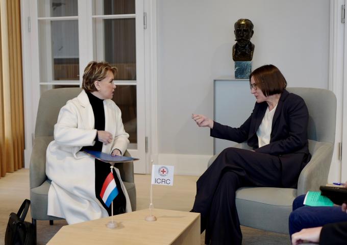 Entrevue avec Mirjana Spoljaric Egger, Présidente du CICR