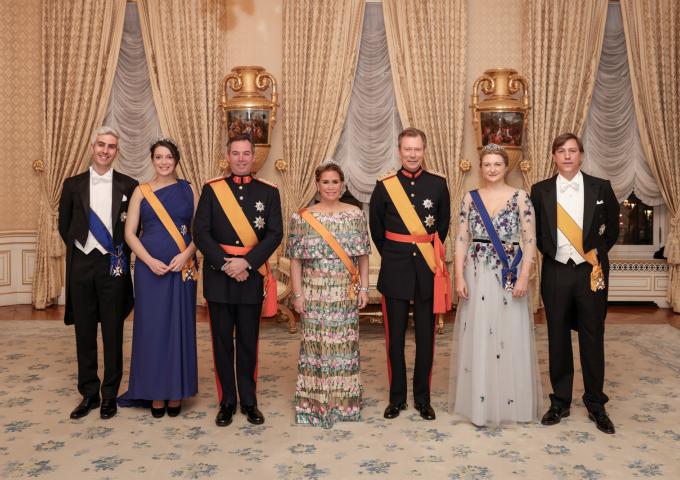 Réception du Nouvel An 2024 au Palais grand-ducal