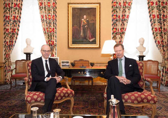 Audience avec M. Luc Frieden, Premier ministre