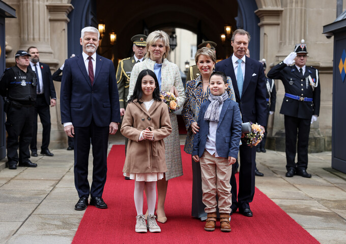 State visit of the Czech Republic to Luxembourg - Day One