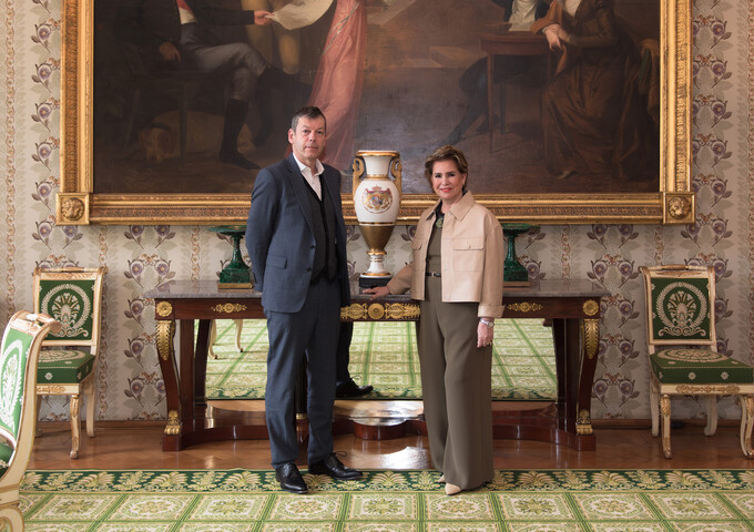 Audience de Alex Reding, Fondateur de la "Luxembourg Art Week"