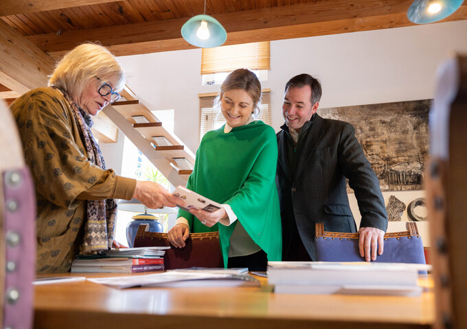 Visite de l'atelier d'artiste "DMDM" - Mme Doris Becker