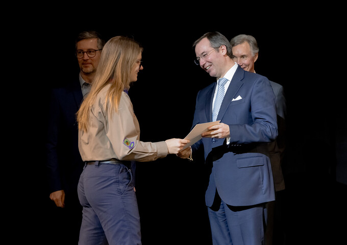 Remise des insignes du "Mérite Jeunesse Luxembourg" 2024