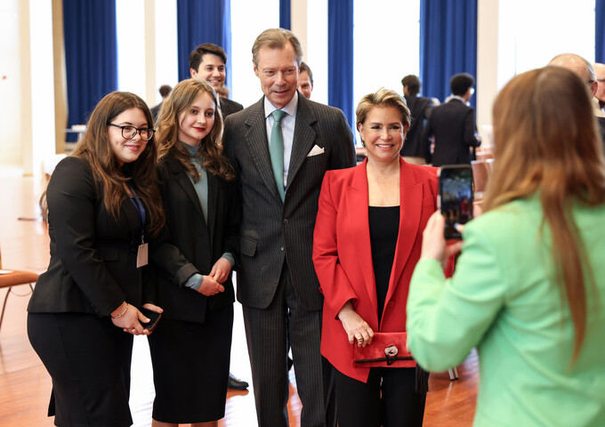 Ouverture du LUXMUN 2024 - "Luxembourg International Model United Nations" 