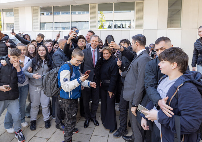 Visite au Maacherlycée - Grevenmacher