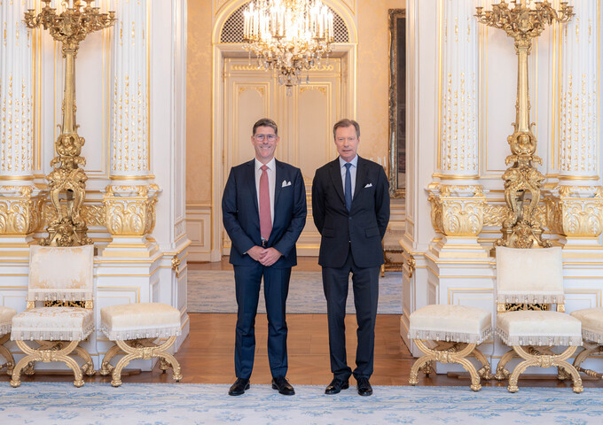 Audience pour M. Marc Thewes, nouveau Président du Conseil d’Etat