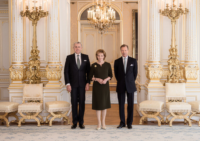 Déjeuner avec S.M. Margareta et S.A.R. le Prince Radu de Roumanie