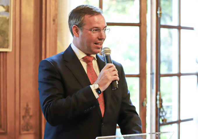 Visite du salon "Vivatech" et réception à l'Ambassade du Luxembourg à Paris