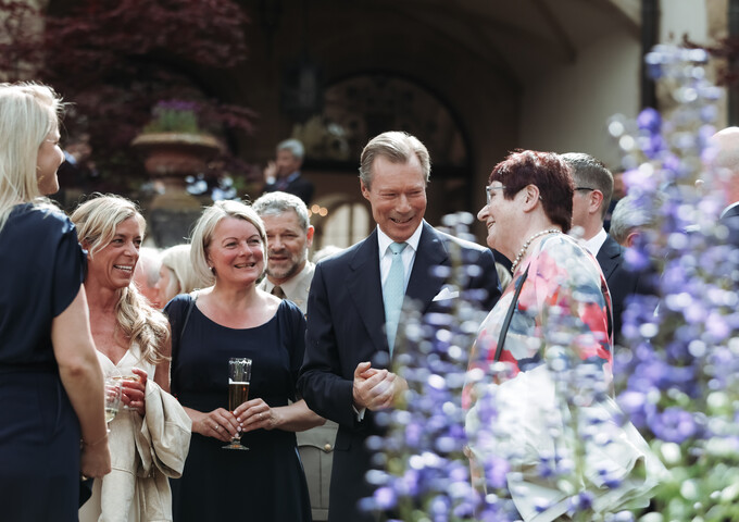 Réception en l'honneur des bourgmestres luxembourgeois
