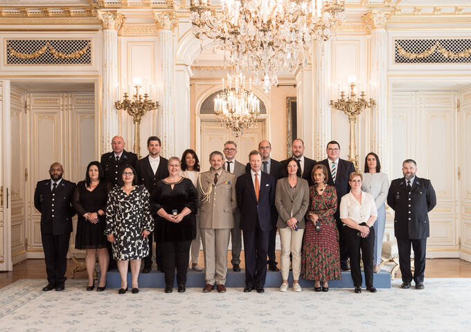 Remise des décorations dans l’Ordre civil et militaire d’Adolphe de Nassau 2024