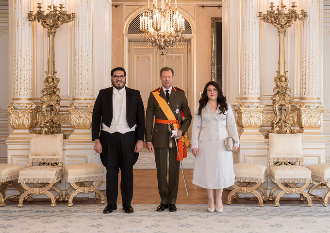 Accréditations de nouveaux Ambassadeurs au Luxembourg - 13 june 2024
