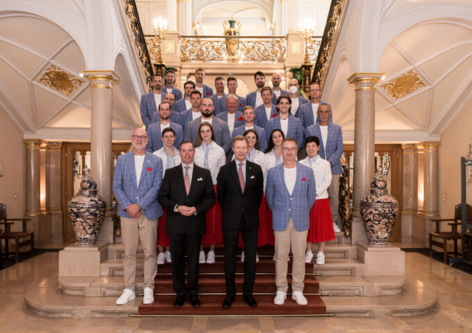 Paris 2024 - Audience de la délégation luxembourgeoise pour les Jeux