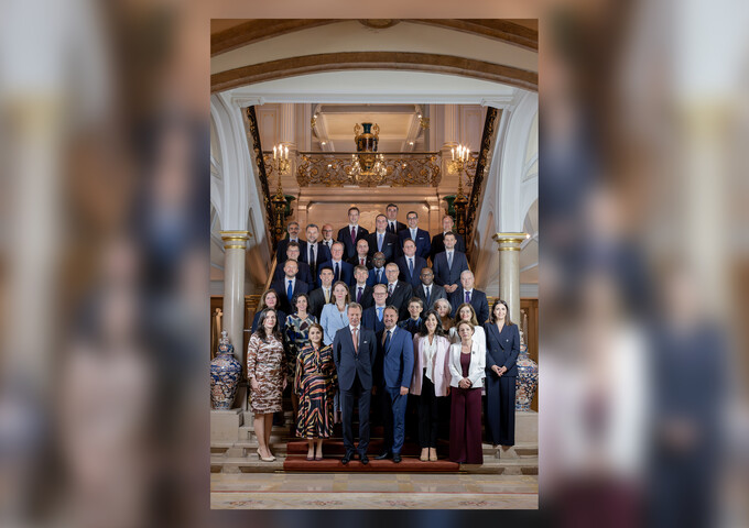 Audience de membres de Gouvernements, de Commissaires et de secrétaires d’État européens 