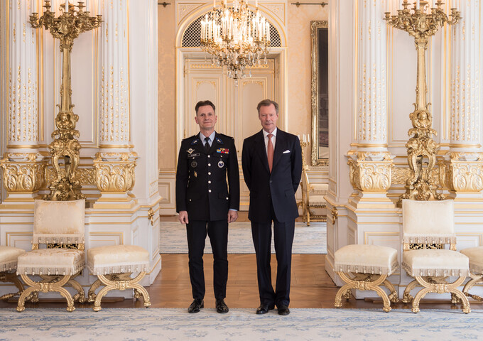 Audience du nouveau Directeur de la Police grand-ducale