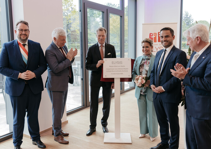 Inauguration de la maison de soins "Elysis" à Esch-sur-Alzette