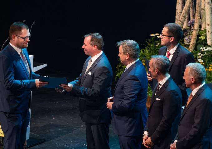 Remise de diplômes à des artisans - 2024