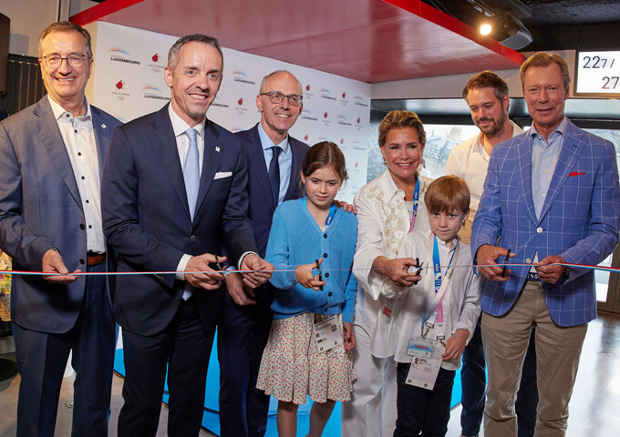 Jeux Olympiques de Paris 2024 - Inauguration de la Maison du Luxembourg 