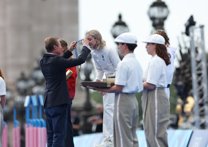 Jeux Olympiques de Paris 2024 - Remise de médailles